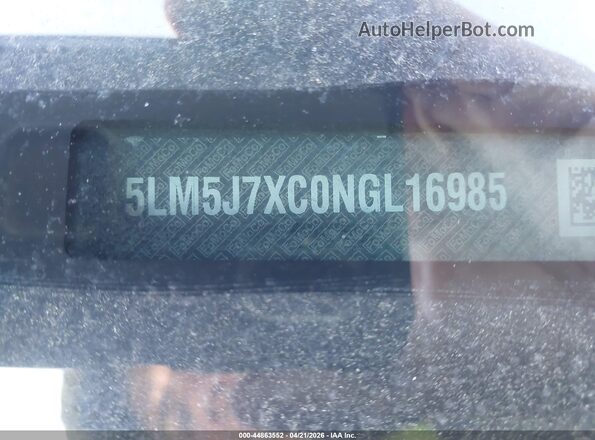 5LM5J7XC0NGL16985 2022 LINCOLN AVIATOR Gray Widok komory silnika