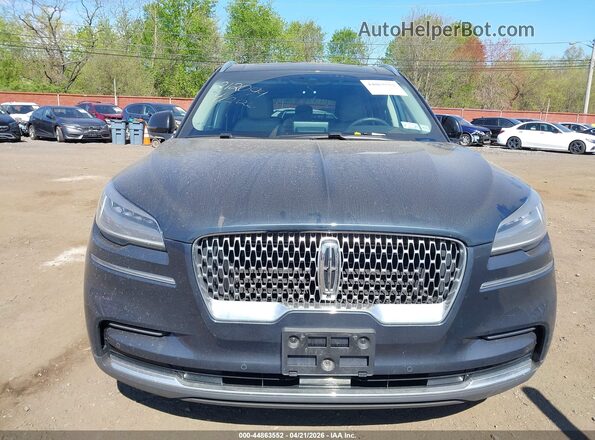 5LM5J7XC0NGL16985 2022 LINCOLN AVIATOR Gray Widok z przodu