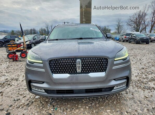5LM5J7XC2MGL00639 2021 LINCOLN AVIATOR Gray Vista frontal