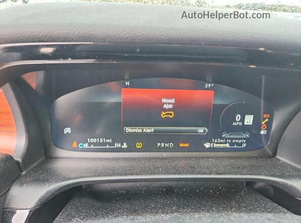 5LM5J7XC2MGL00639 2021 LINCOLN AVIATOR Gray Vista del cuadro de instrumentos