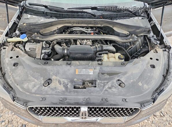 5LM5J7XC2MGL00639 2021 LINCOLN AVIATOR Gray Vista del compartimento del motor