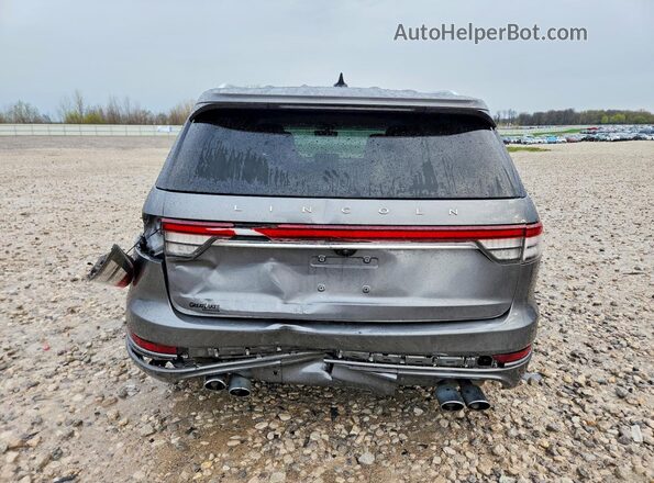 5LM5J7XC2MGL00639 2021 LINCOLN AVIATOR Gray Vista trasera