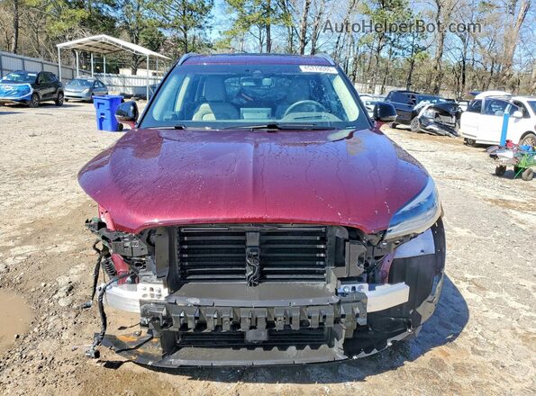 5LM5J7XC2NGL10430 2022 LINCOLN AVIATOR Burgundy Դիմացի տեսք