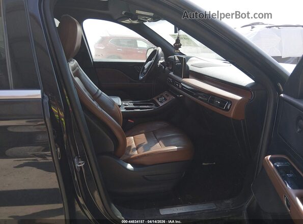 5LM5J7XC3LGL25080 2020 LINCOLN AVIATOR Black Front interior view
