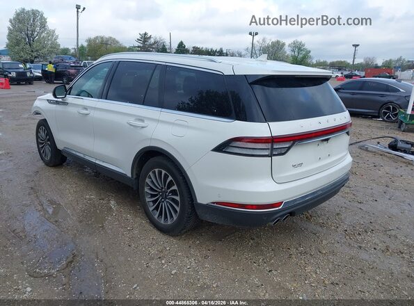 5LM5J7XC4MGL06085 2021 LINCOLN AVIATOR White უკანა მარცხენა