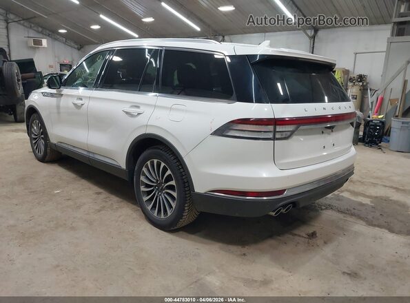 5LM5J7XC5LGL17918 2020 LINCOLN AVIATOR White უკანა მარცხენა