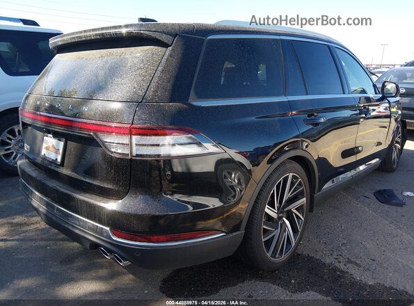 5LM5J7XC5SGL08649 2025 LINCOLN AVIATOR Black უკანა მარჯვენა
