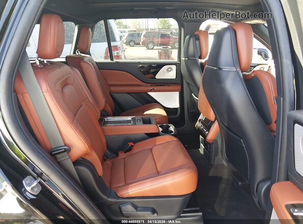 5LM5J7XC5SGL08649 2025 LINCOLN AVIATOR Black VIN კოდის სტიკერის ხედი
