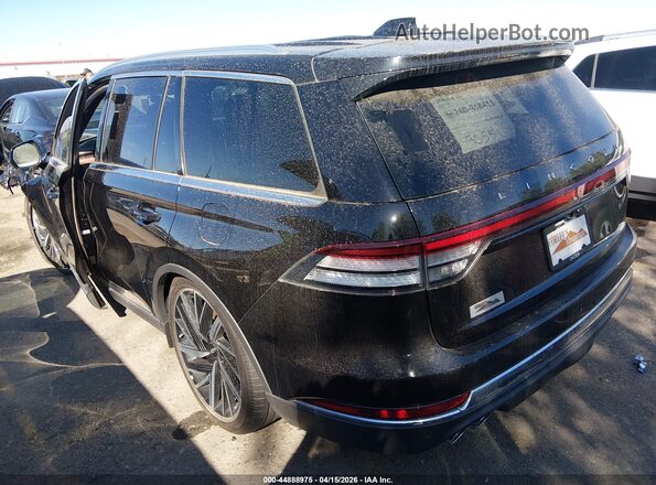 5LM5J7XC5SGL08649 2025 LINCOLN AVIATOR Black უკანა მარცხენა