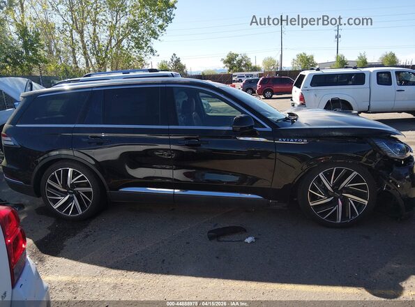 5LM5J7XC5SGL08649 2025 LINCOLN AVIATOR Black სალონის 360-გრადუსიანი ხედი