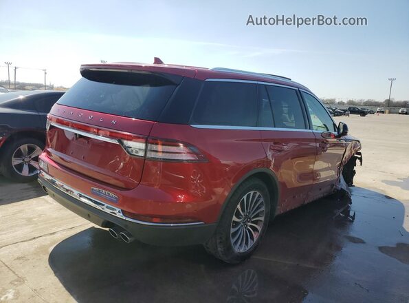 5LM5J7XC8LGL06864 2020 LINCOLN AVIATOR Red 