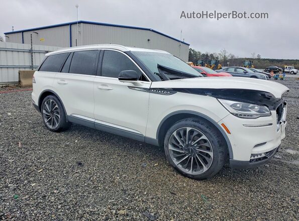 5LM5J7XC9LGL34348 2020 LINCOLN AVIATOR White წინა მარჯვენა