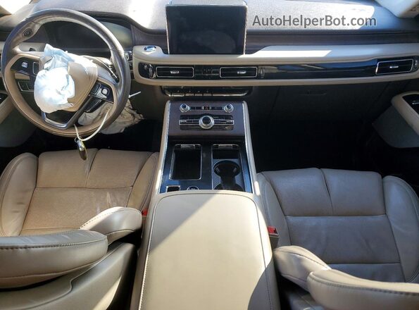 5LM5J7XC9LGL34348 2020 LINCOLN AVIATOR White წინა პანელის ხედი