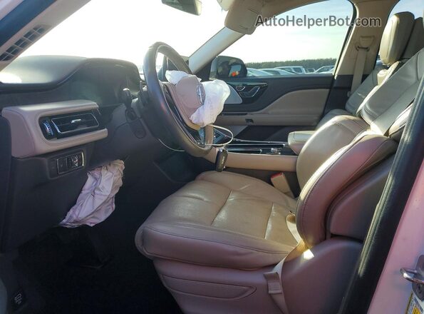 5LM5J7XC9LGL34348 2020 LINCOLN AVIATOR White წინა სალონის ხედი