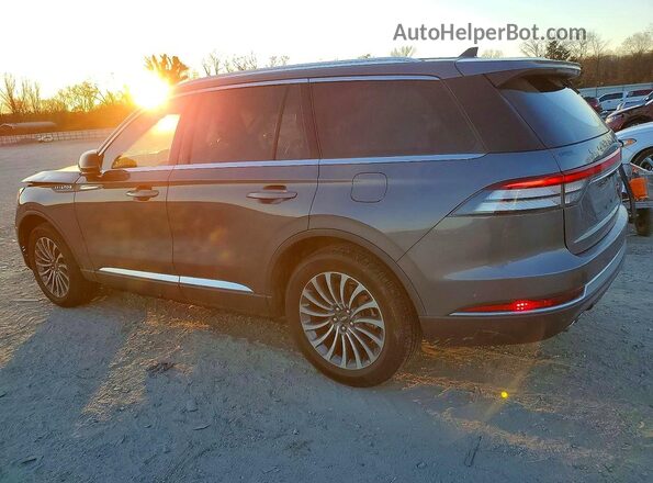 5LM5J7XCXMGL07063 2021 LINCOLN AVIATOR Silver Rear left