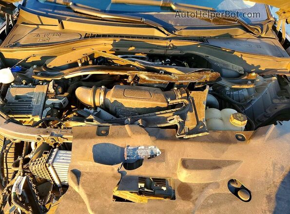 5LM5J7XCXMGL07063 2021 LINCOLN AVIATOR Silver Engine compartment view