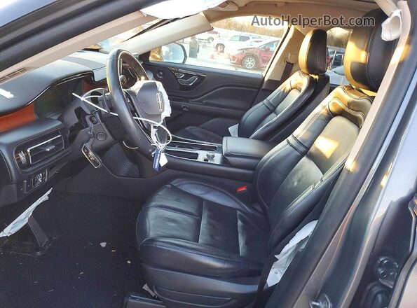 5LM5J7XCXMGL07063 2021 LINCOLN AVIATOR Silver Front interior view
