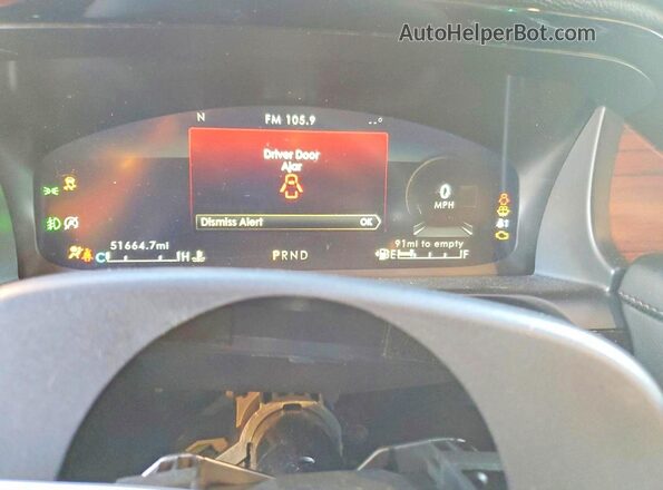 5LM5J7XCXMGL07063 2021 LINCOLN AVIATOR Silver Instrument cluster view