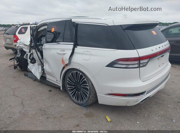 5LM5J9XC4MGL07877 2021 LINCOLN AVIATOR White Trasero izquierdo