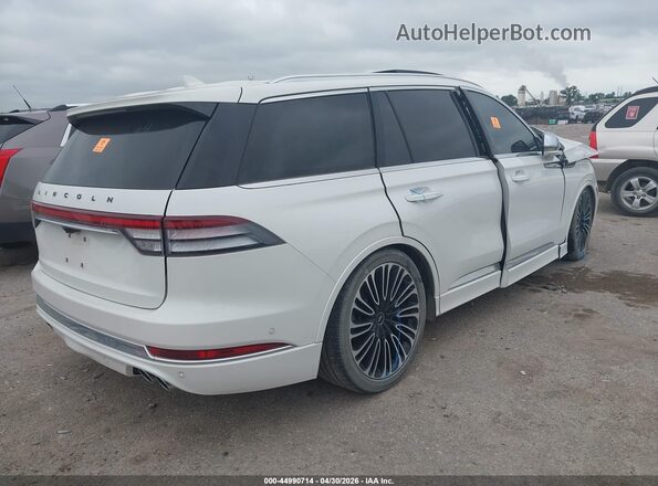 5LM5J9XC4MGL07877 2021 LINCOLN AVIATOR White Trasero derecho