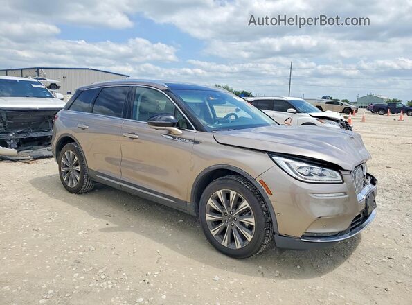 5LMCJ2C90LUL21736 2020 LINCOLN CORSAIR Tan წინა მარჯვენა