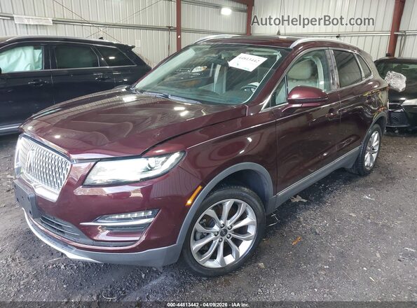 5LMCJ2D90KUL45838 2019 LINCOLN MKC Burgundy 