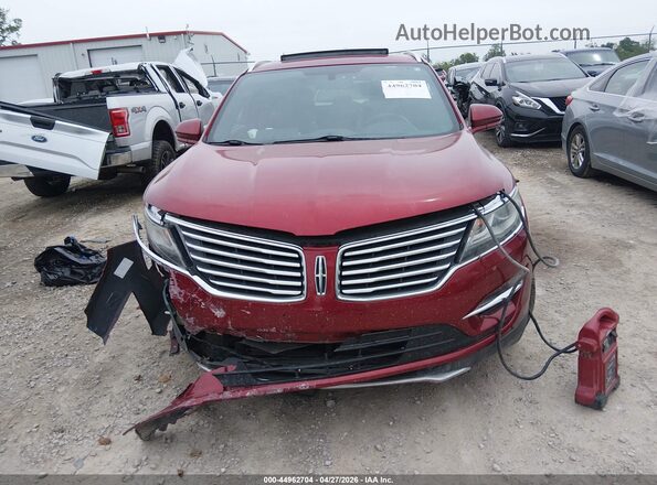 5LMCJ2D91HUL14591 2017 LINCOLN MKC Красный Вид задней части салона