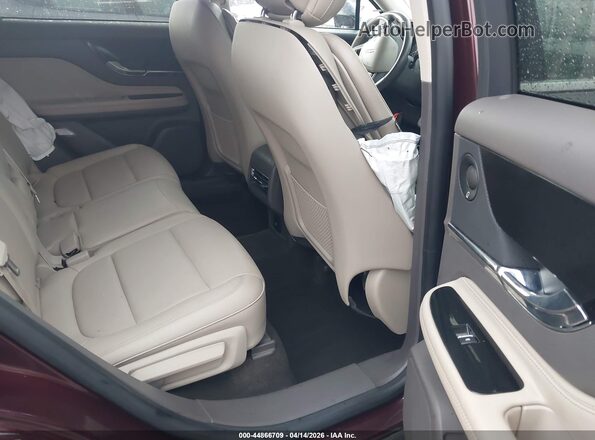 5LMCJ2D98LUL06982 2020 LINCOLN CORSAIR Maroon Widok naklejki z numerem VIN