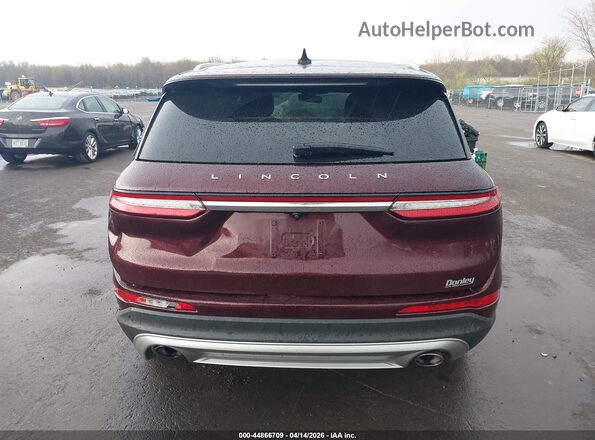 5LMCJ2D98LUL06982 2020 LINCOLN CORSAIR Maroon 