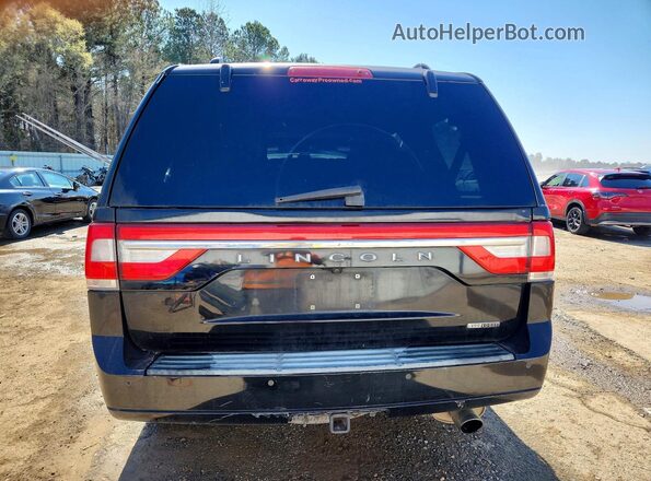 5LMJJ2HT2GEL07316 2016 LINCOLN NAVIGATOR Black უკანა ხედი