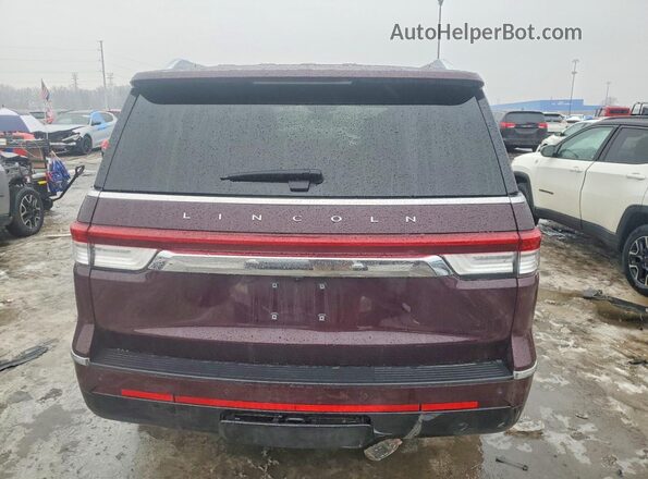 5LMJJ2LG3REL00100 2024 LINCOLN NAVIGATOR Burgundy უკანა ხედი