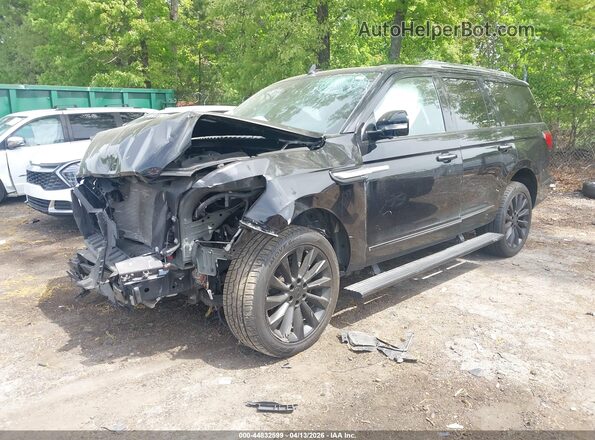5LMJJ2LT7LEL13596 2020 LINCOLN NAVIGATOR Черный Передняя левая четверть