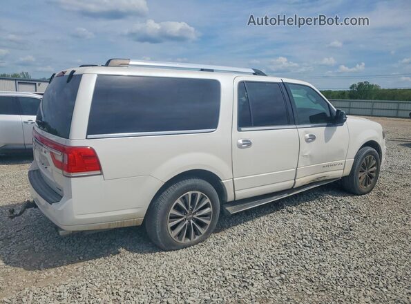 5LMJJ3HT2GEL05913 2016 LINCOLN NAVIGATOR White Задня права чверть