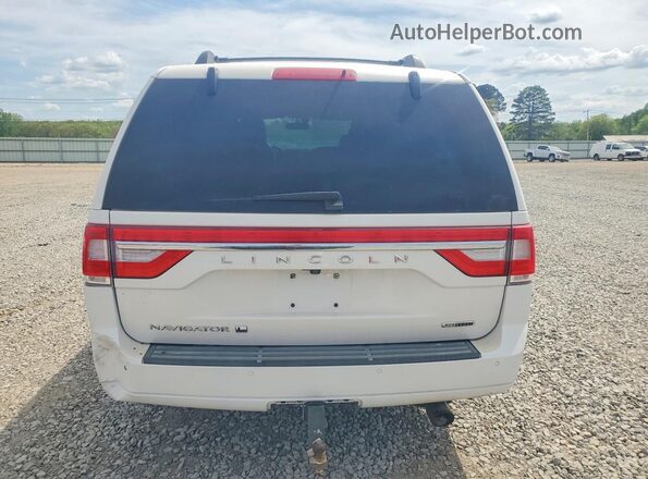 5LMJJ3HT2GEL05913 2016 LINCOLN NAVIGATOR White Вид ззаду