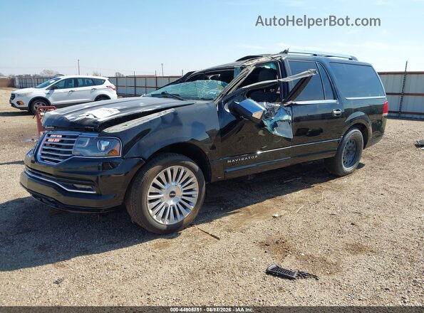 5LMJJ3HT3GEL11297 2016 LINCOLN NAVIGATOR L Black Przód lewy