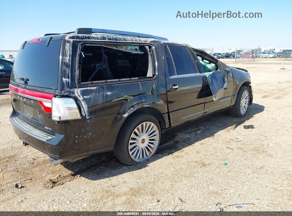 5LMJJ3HT3GEL11297 2016 LINCOLN NAVIGATOR L Black Tył prawy