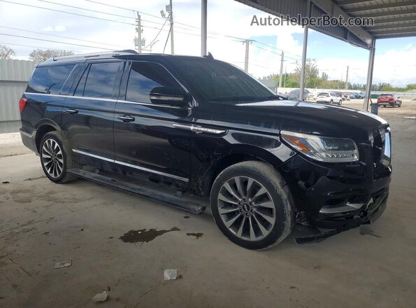 5LMJJ3KT5LEL00689 2020 LINCOLN NAVIGATOR Black Front right