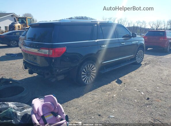 5LMJJ3LT5KEL04190 2019 LINCOLN NAVIGATOR L Черный Задняя правая четверть