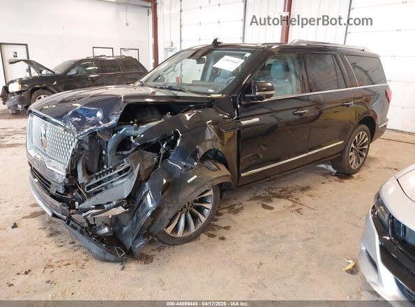 5LMJJ3LT8MEL08205 2021 LINCOLN NAVIGATOR Navy Vista tres cuartos delantera izquierda