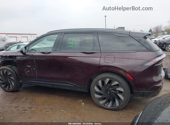 5LMPJ8K4XRJ865892 2024 LINCOLN NAUTILUS Burgundy 