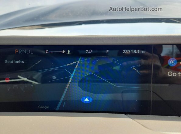5LMPJ8KA2RJ829264 2024 LINCOLN NAUTILUS Black Instrument cluster view
