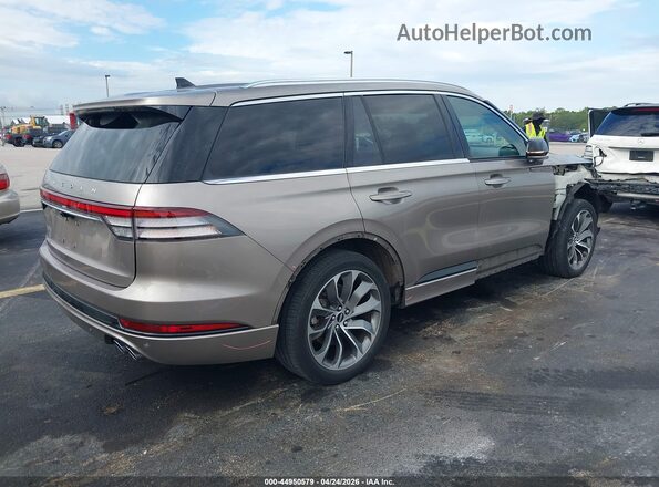 5LMYJ8XYXMNL02441 2021 LINCOLN AVIATOR Beige Rear right