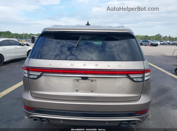 5LMYJ8XYXMNL02441 2021 LINCOLN AVIATOR Beige 
