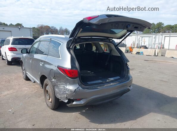 5N1AL0MM3GC514258 2016 INFINITI QX60 Gray Trasero izquierdo