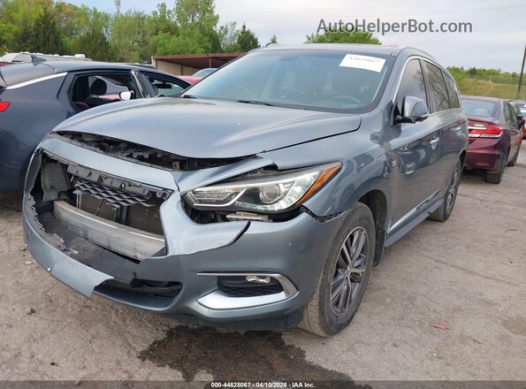 5N1AL0MN7GC526471 2016 INFINITI QX60 Серый Передняя левая четверть