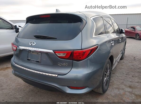 5N1AL0MN7GC526471 2016 INFINITI QX60 Серый Задняя правая четверть