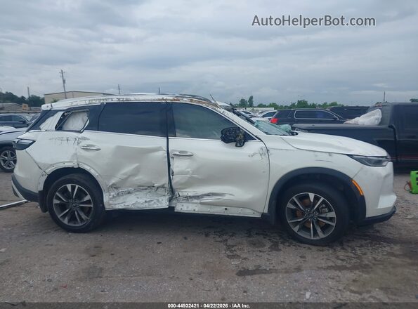 5N1AL1FR0SC352824 2025 INFINITI QX60 White უკანა სალონის ხედი