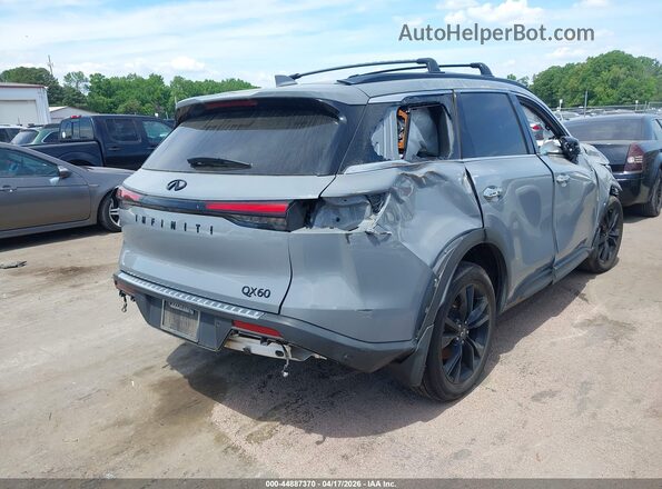5N1AL1FR1SC332629 2025 INFINITI QX60 Gray Задня права чверть