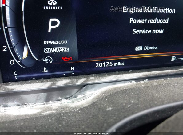 5N1AL1FR1SC332629 2025 INFINITI QX60 Gray Панорамний вид салону 360°