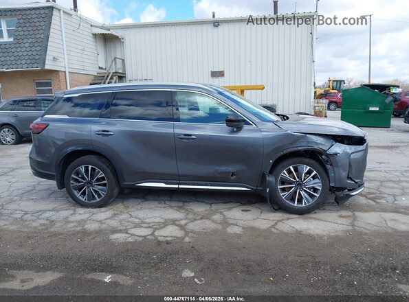 5N1AL1FS1TC339522 2026 INFINITI QX60 Gray Вид задньої частини салону